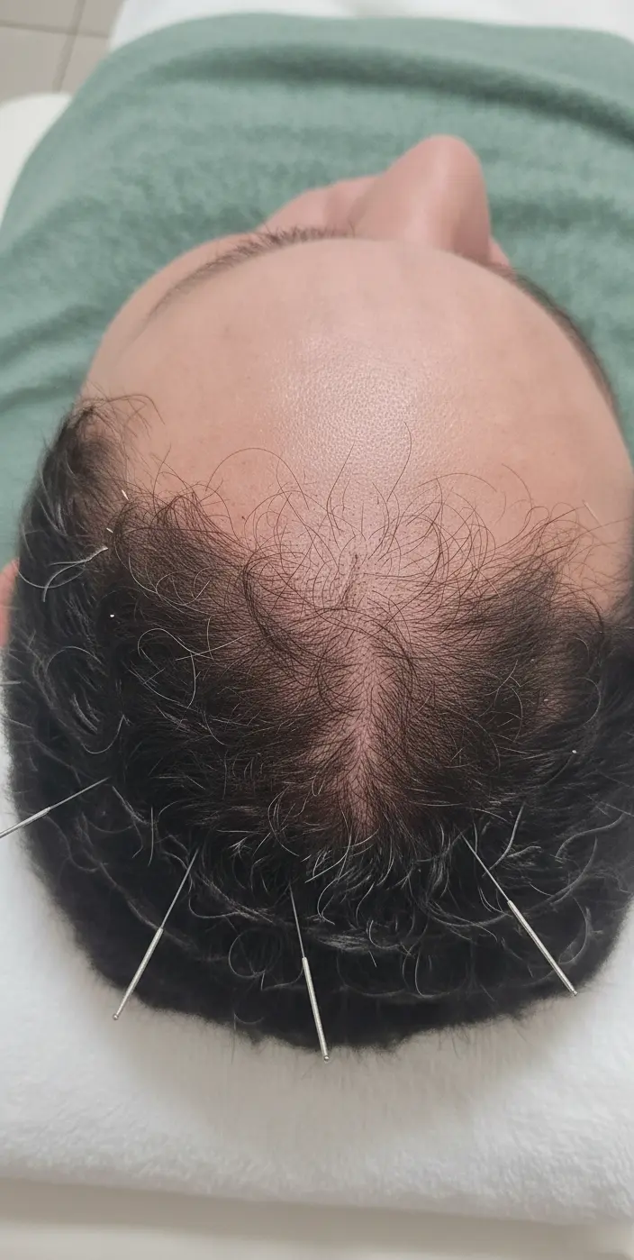 Queda de Cabelo Antes